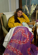 Lei ʻAʻaliʻi Blanket-Purple