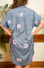 Kehau Dress - Pōhuehue Charcoal