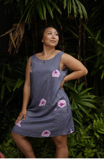 Tank Dress - Pōhuehue Charcoal