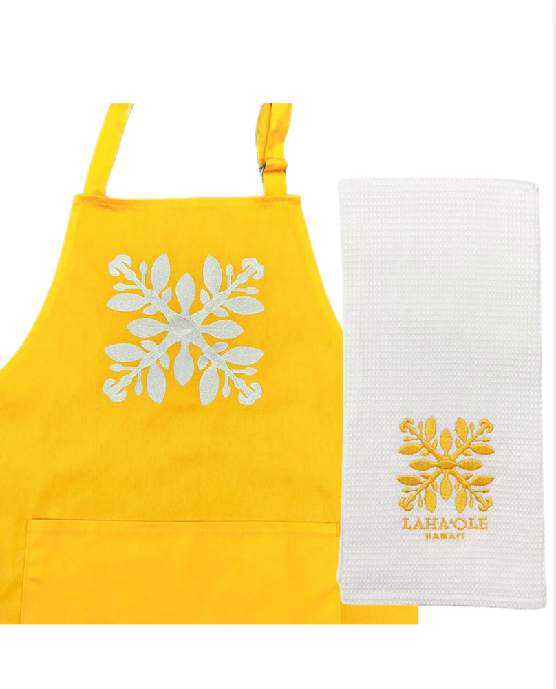 Quilt Kitchen Set - Yellow ALL SALES FINAL