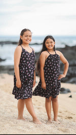 Keiki Dress - ʻAʻaliʻi Black ALL SALES FINAL