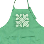 Quilt Cooking Apron - Naupaka