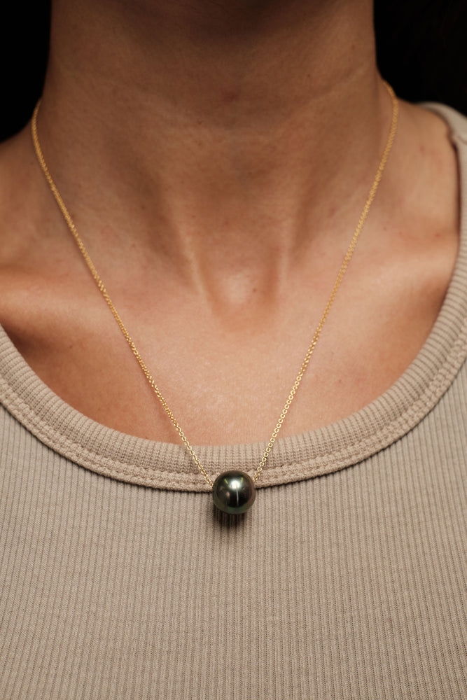 Tahitian Pearl Wale Nō Necklace