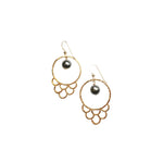 Kai Nalu Earrings - Tahitian Pearl