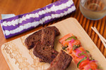 Pīkake Lei Bamboo Cutlery Set - Poni/Purple